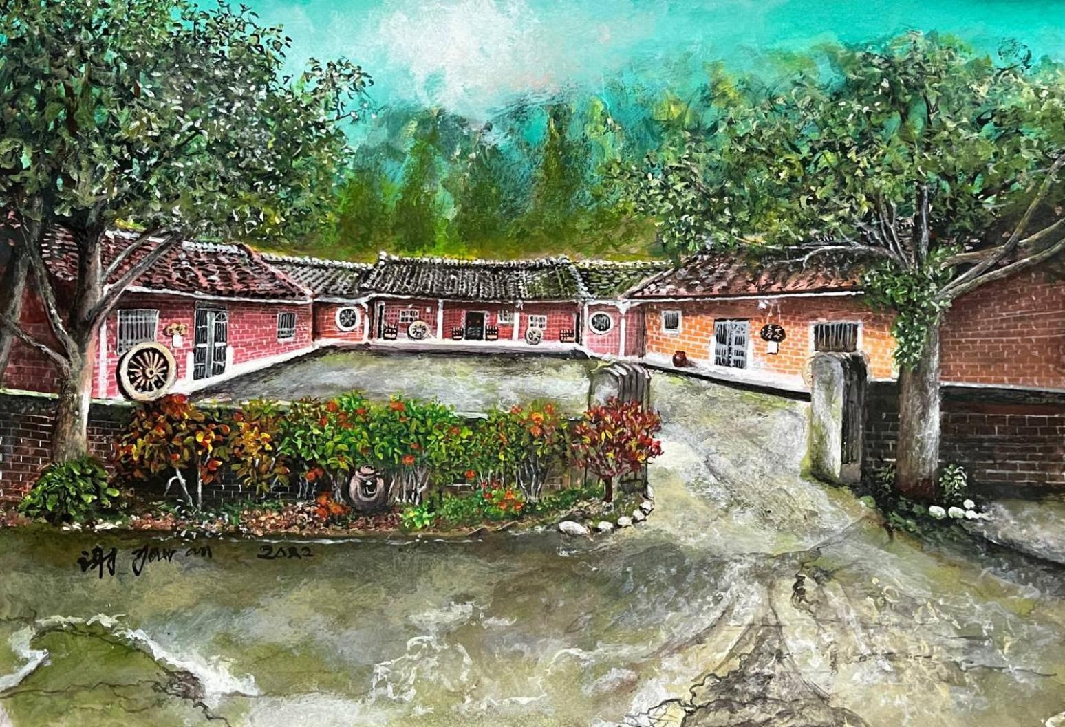 埔里红瓦厝山居民宿 外观 照片